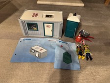 Playmobil Baustellen Bundle (Set 3260 Baucontainer + Set 3275 Toilette)