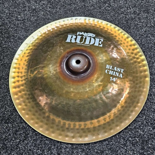 China becken paiste rude - 14",