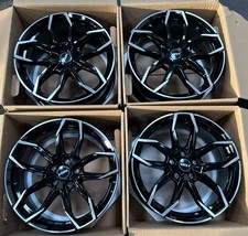 4x RIAL Lucca 8x 18 Zoll 5x 112 ET39 Diamant-schwarz Audi Seat Skoda VW Benz NEU