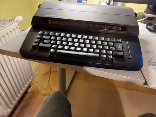 Sharp typenradschreibmaschine - sharp,