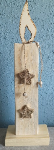Holz säule kerze - holz-,