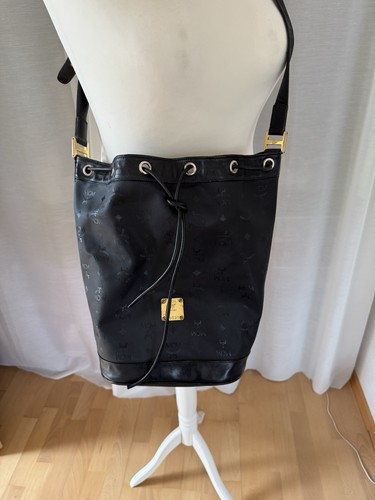 Mcm beuteltasche schwarz - mcm,