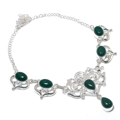 Handgefertigter grüner onyx - handgefertigter,