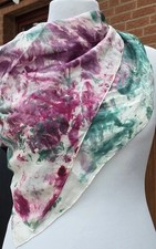 Damen Vielseitiges Batik Tuch