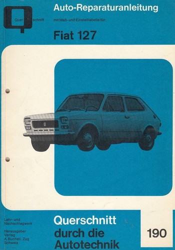 Fiat 127 reparaturhandbuch - -,