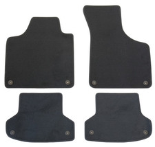 Fußmatten Set für Audi A3 8P 8PA S3 2003-2013 Velours Autoteppiche Textilmatten