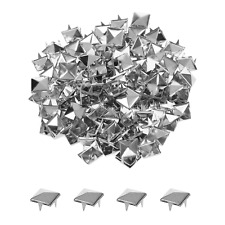 Pyramidenniete Ziernieten SILBER Gotik Metall Spikes Pyramiden Nieten 4mm~35mm