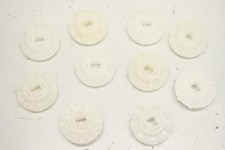 10x  8 zahn 40mm Zahnrad Stirnrad plastik Kunstoff 17