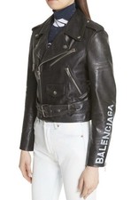 Balenciaga lederjacke fr38 - lederjacke,