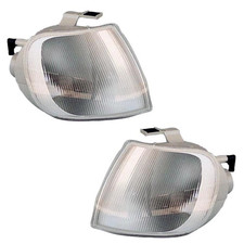 Frontblinker Set für VW Polo 6N 1994-1999 Blinker Weiß Silber 94-99 6N1