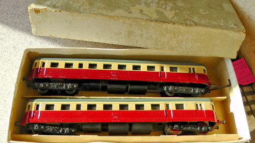 Piko triebwagen zug lok - h0,