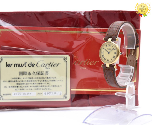 Exc vintage cartier must - vintage,