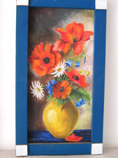 Ölgemälde Mohn und