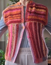 Weste , handgestrickt, Unikat, Neu ! Damen/ Mädchen 36/38