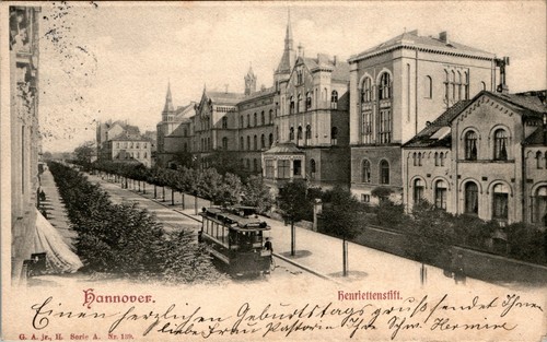 Gruss aus hannover - ak,