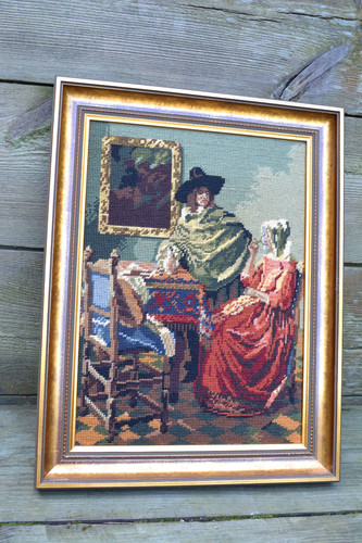 Gobelinbild gerahmt gobelin - gobelinbild,