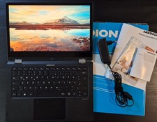 Medion Akoya E3223 2 in 1 Convertible Lautlos, 512GB M.2, 8GB RAM, Pentium N5030