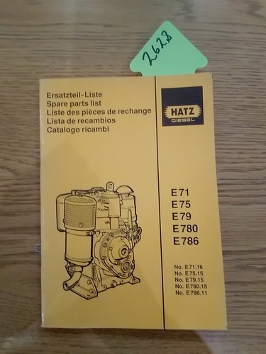 Hatz diesel ersatzteilliste - hatz,
