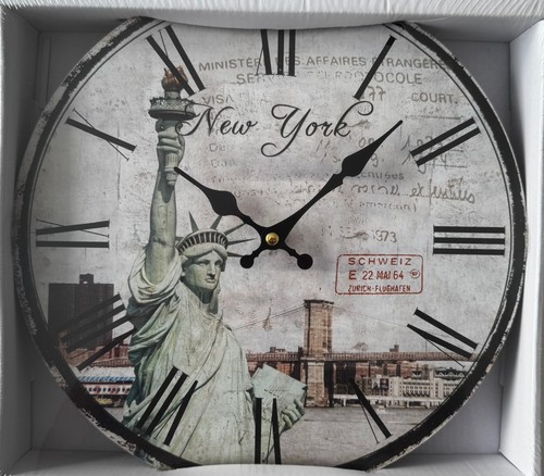Wanduhr new york - wanduhr, cm