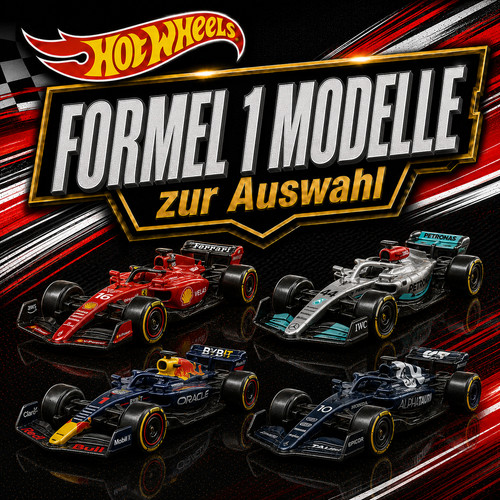 Hot wheels formel modelle - hot, 1