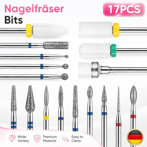 17pcs profi nagelfräser - 17pcs,