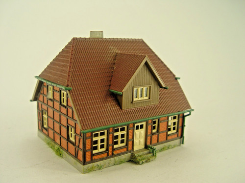 Wohnhaus mit fachwerk kibri - wohnhaus,