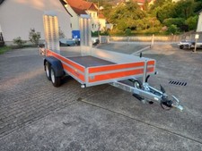 pkw anhänger baumaschinnen