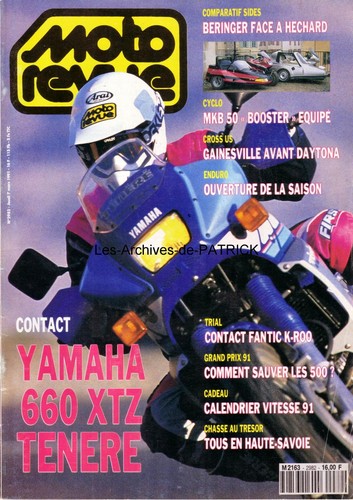 Motorrad revue 2982 yamaha xtz - revue,