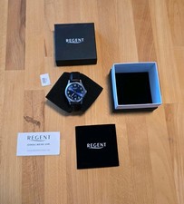 UNGETRAGEN Regent Herren-Armbanduhr Edelstahl 