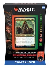 MagicTheGathering  Commander Deck Baldu's Gate Exit from Exile+2fach Sleeves+Box