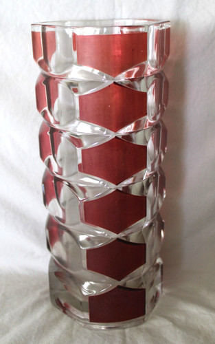 Glas vase vintage retro - glas,