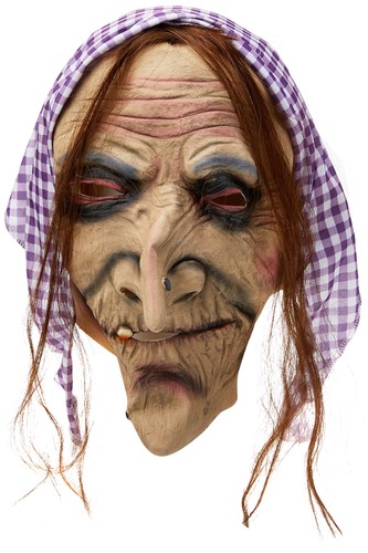 Smiffy alte hexenmaske mit - alte,