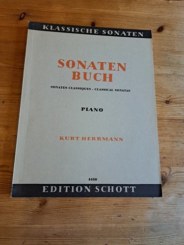 Antiquarisches notenbuch - antiquarisches,