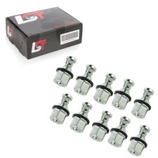 10x KNURLED BOLTS WITH WHEEL