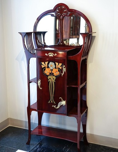 Jugendstil salon vitrine - jugendstil,