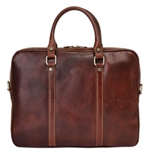 piké Aktentasche echt Leder -