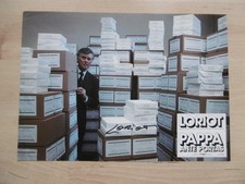 Loriot Autogramm signed A4