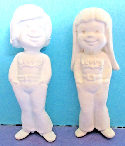 Levi werbefiguren 70er 80er - levi's, 70er/80er