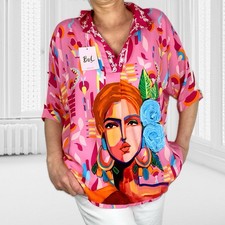 ITALY Oversize Bluse Tunika