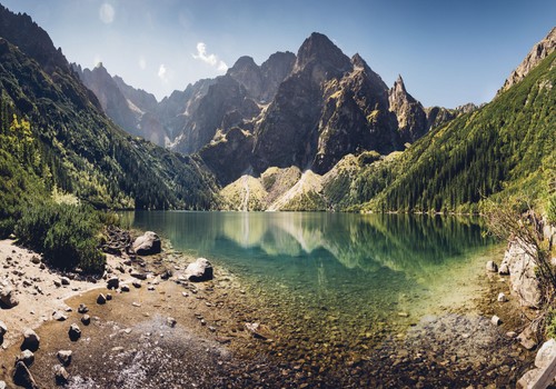 Berge see natur landschaft - berge,