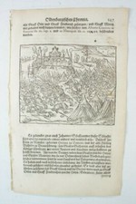 Kupferstich Original 1595 aus Oldenburgisch Chronicon H.Hamelmannum B-15468