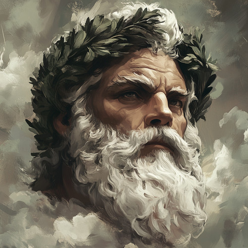 Wandtattoo aufkleber zeus gott - aufkleber,