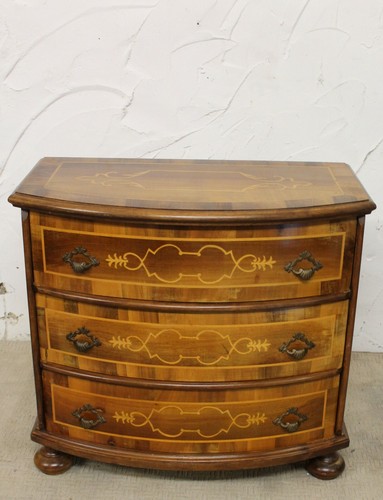 Kommode nussbaum barock - kommode,