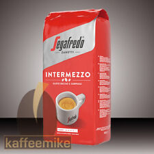4 x Segafredo Intermezzo Espresso Kaffee  1000g Bohnen