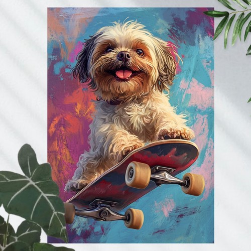 Shih tzu hund auf - tzu,