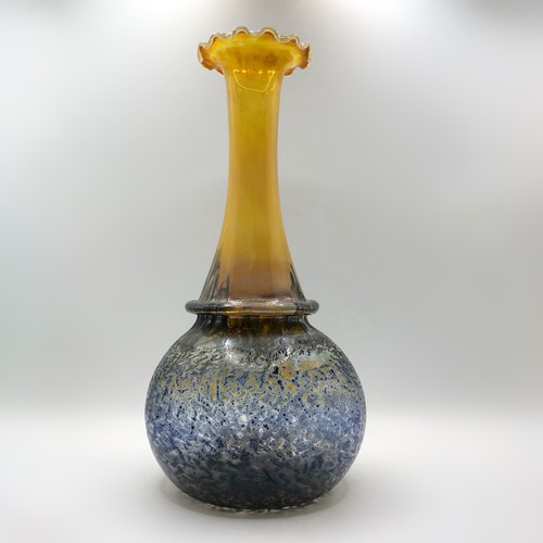 Glaskunst vase mundgeblasen - glaskunst,