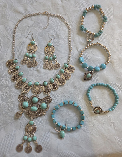 Modeschmuck set collier in - set,