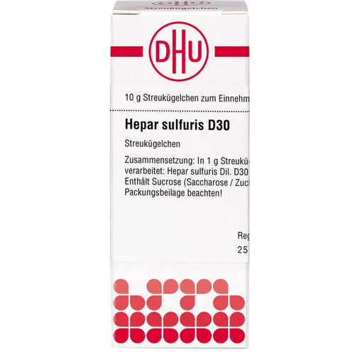 Hepar sulfuris globuli - 30,