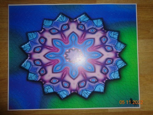 Psychedelic art print - art,