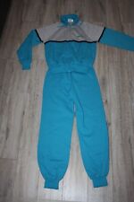Adidas Retro Ventex Trainingsanzug 36 S Vintage türkis Tracksuit 70s France 70er